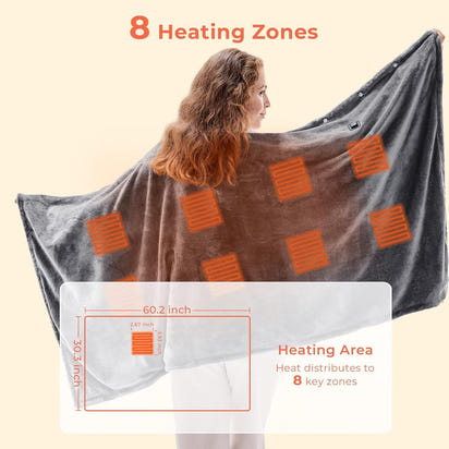 CozyWrap™ Portable Heated Blanket